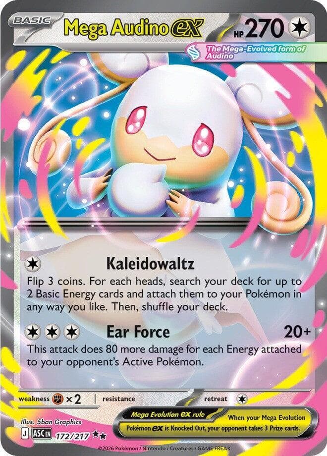 Mega Audino ex Basic