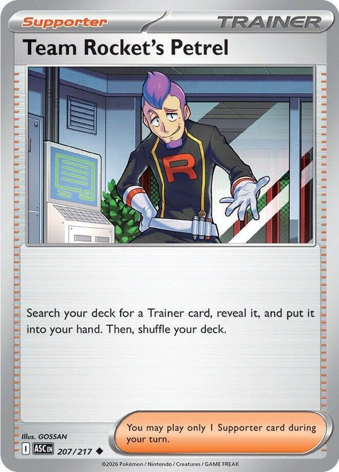 Team Rockets Petrel Supporter