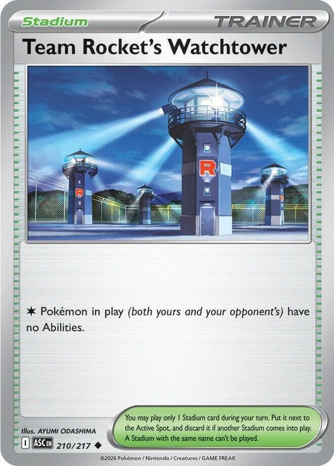 Team Rockets Watchtower Stadium