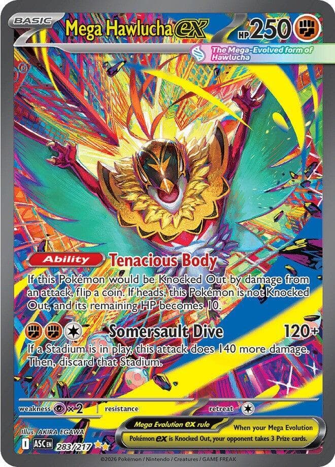Mega Hawlucha ex Basic
