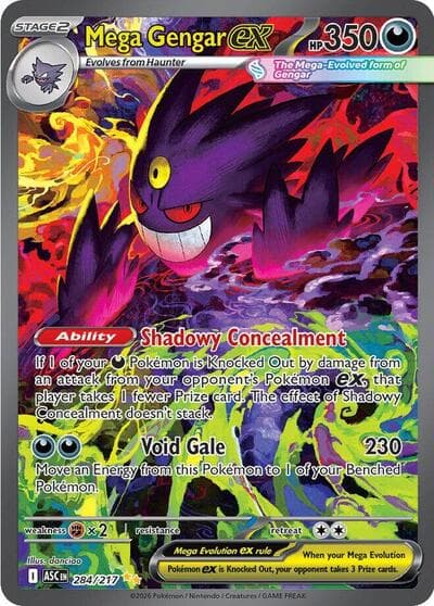 Mega Gengar ex card, Ascended Heroes (2026)