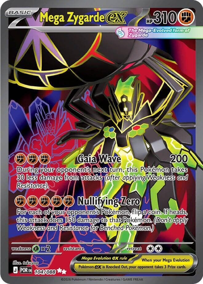 Mega Zygarde ex Basic