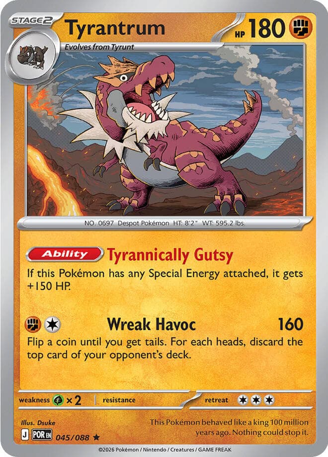 Tyrantrum Stage 2