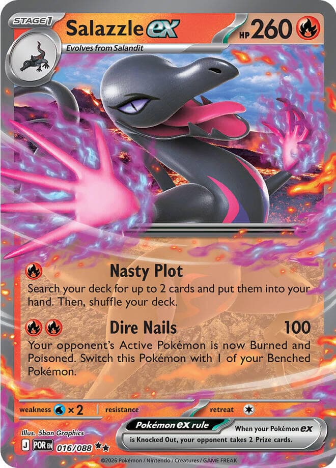 Salazzle ex Stage 1