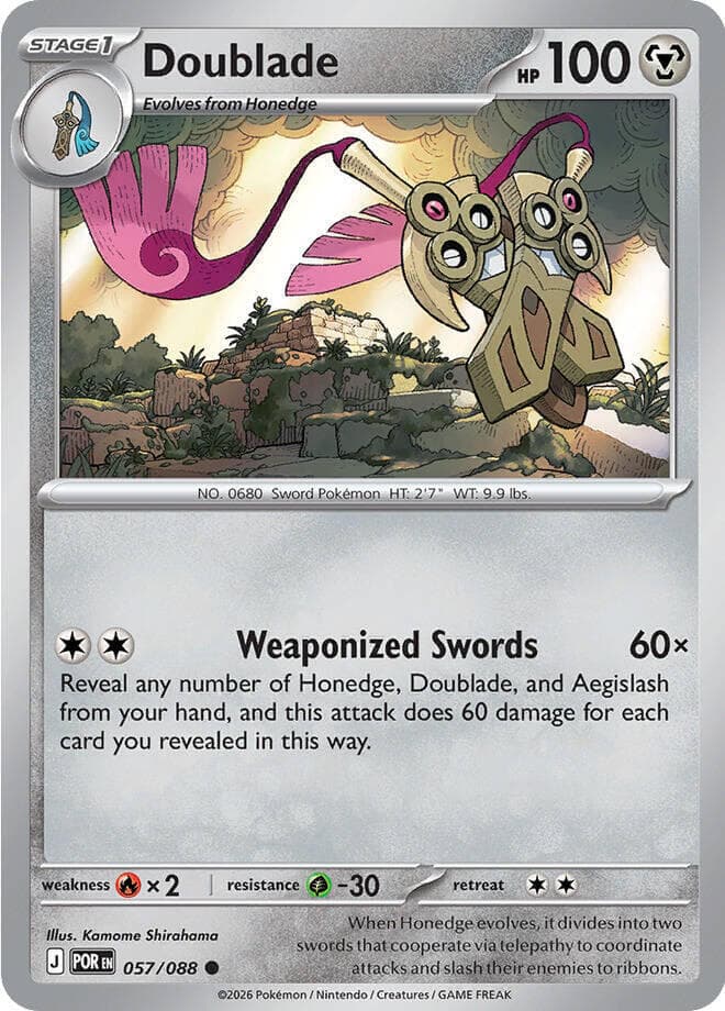 Doublade Stage 1