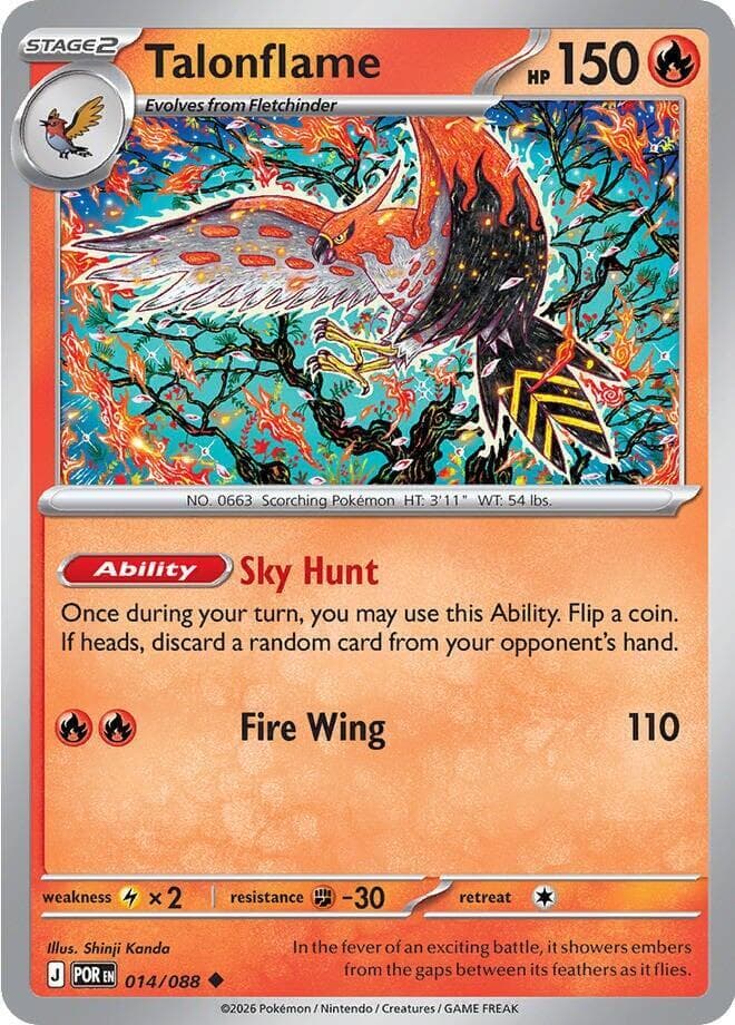 Talonflame Stage 2