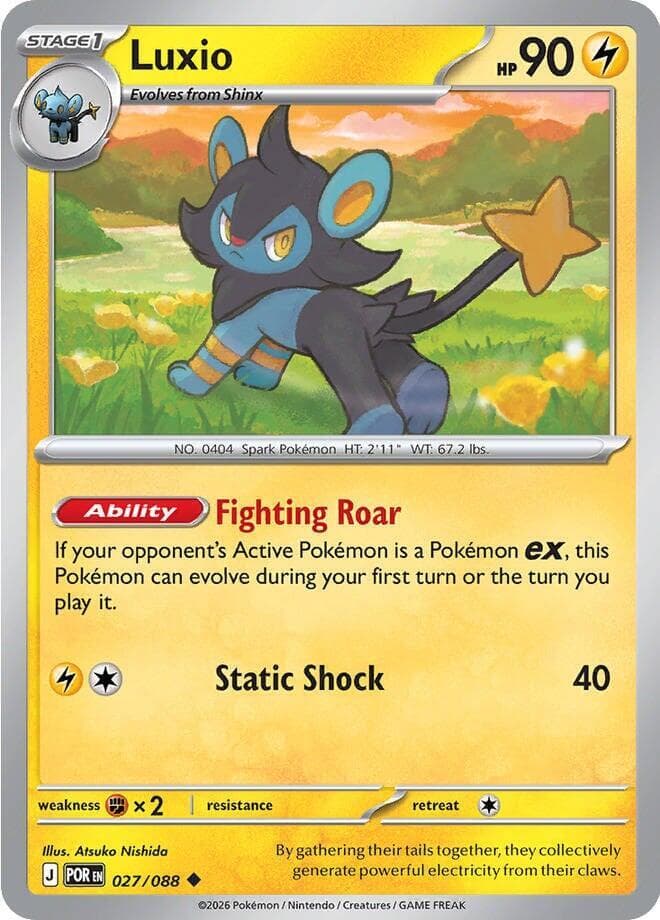 Luxio Stage 1