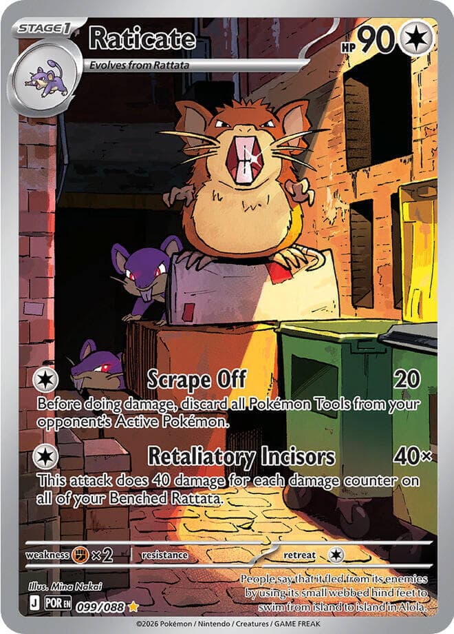 Raticate Stage 1