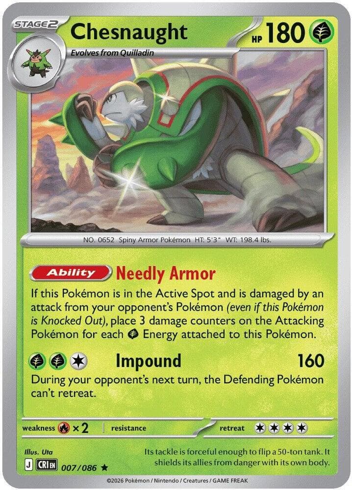 Chesnaught Stage 2