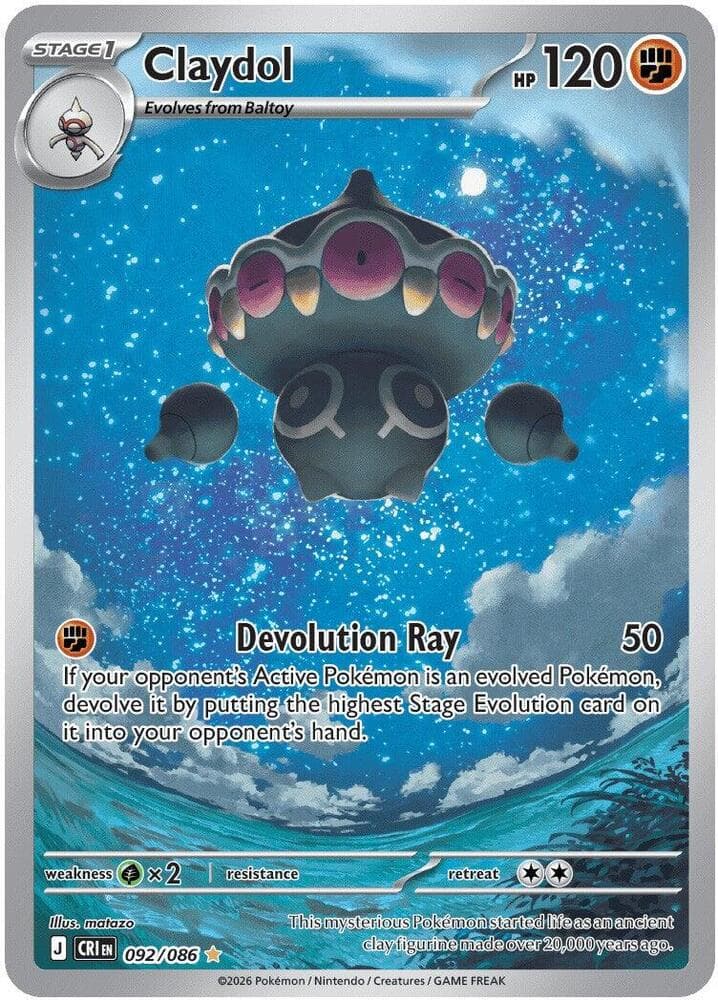 Claydol Stage 1