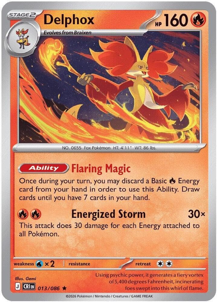 Delphox Stage 2