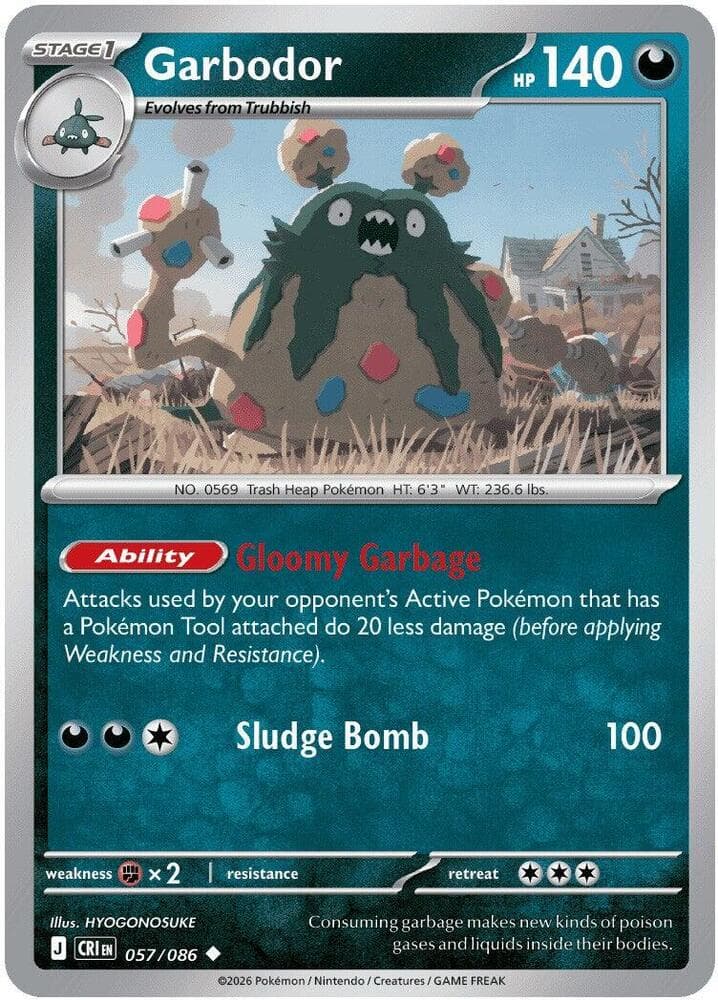 Garbodor Stage 1