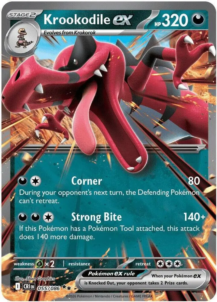 Krookodile ex Stage 2