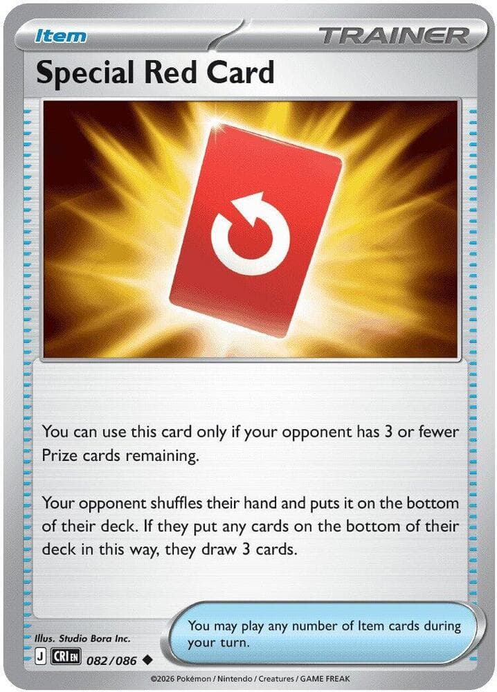 Special Red Card Item