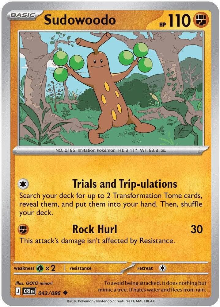 Sudowoodo Basic