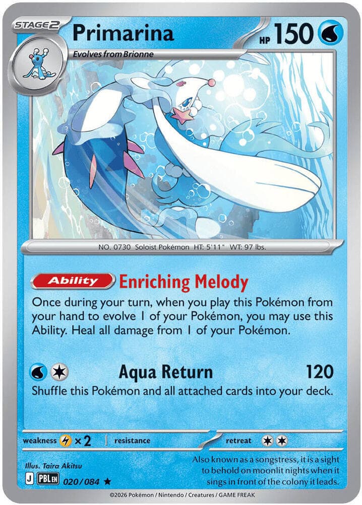 Primarina Stage 2