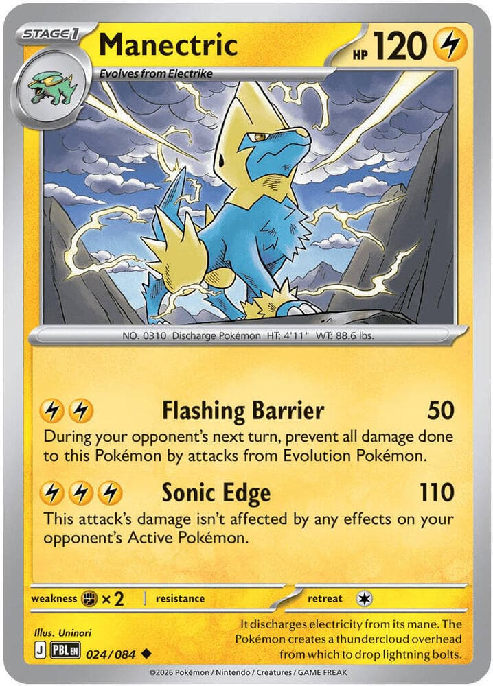 Manectric Stage 1