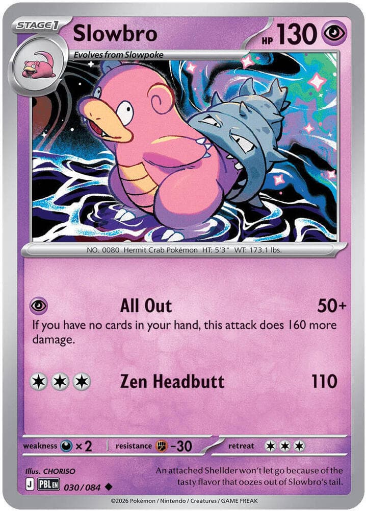 Slowbro Stage 1