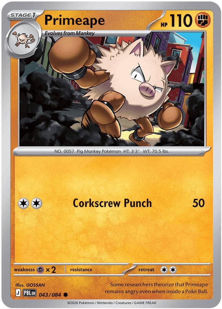 Primeape Stage 1