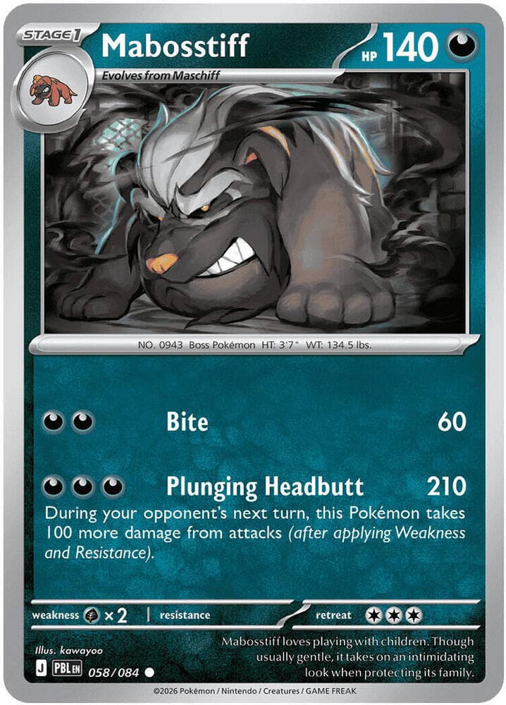 Mabosstiff Stage 1