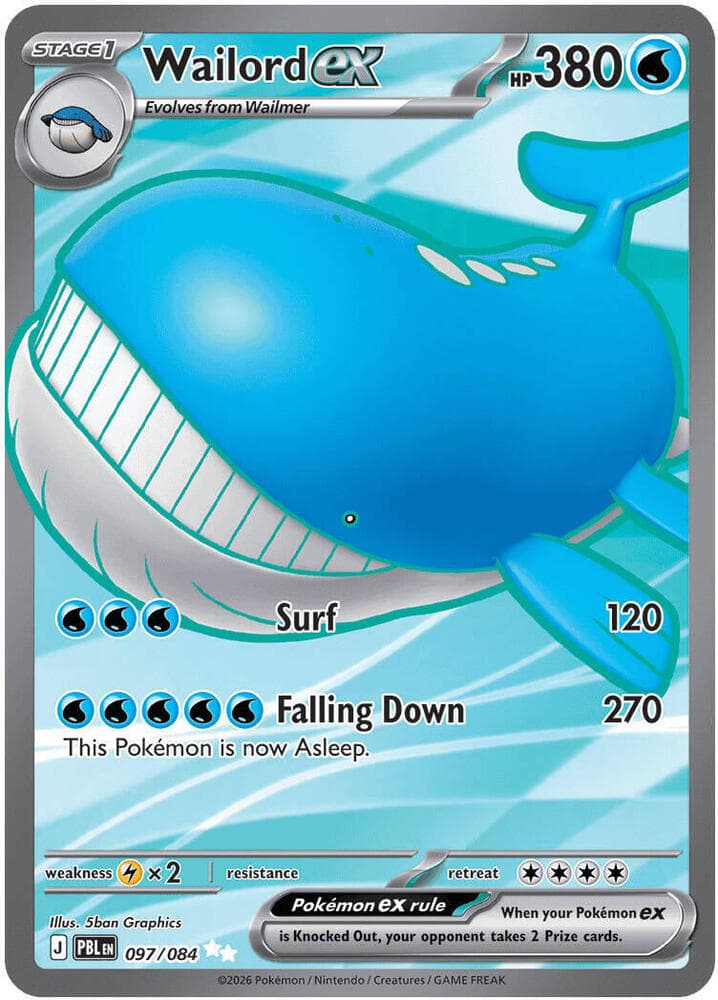 Wailord ex Stage 1