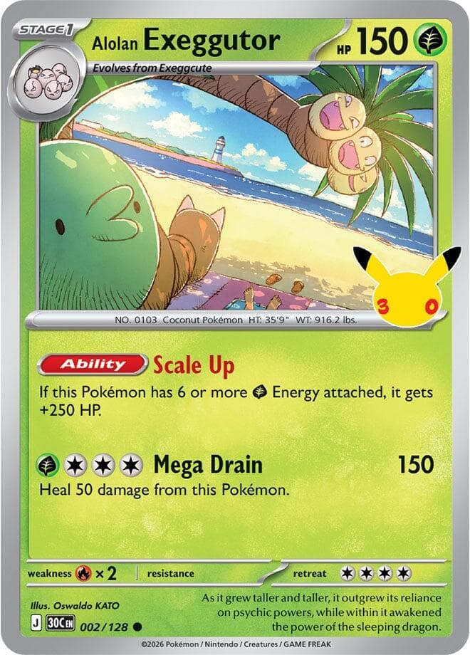 Alolan Exeggutor Stage 1