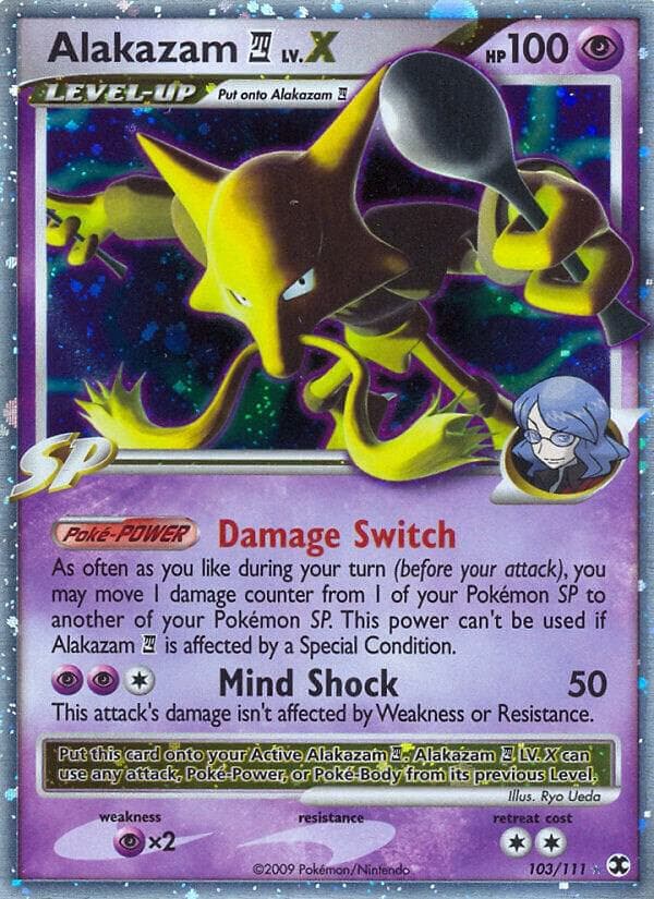 Alakazam E4 LvX Level-Up · SP