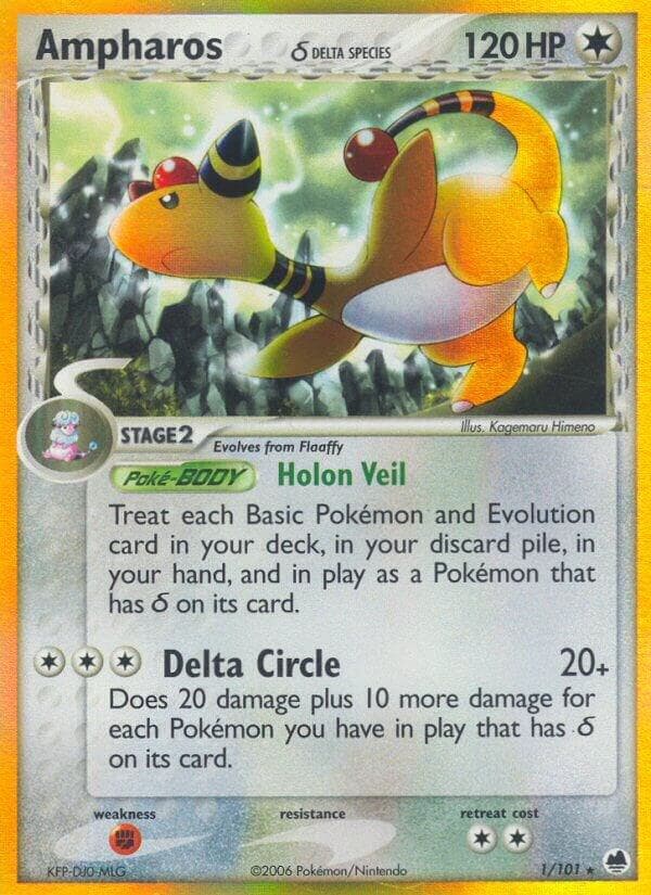 Ampharos Delta Species Stage 2