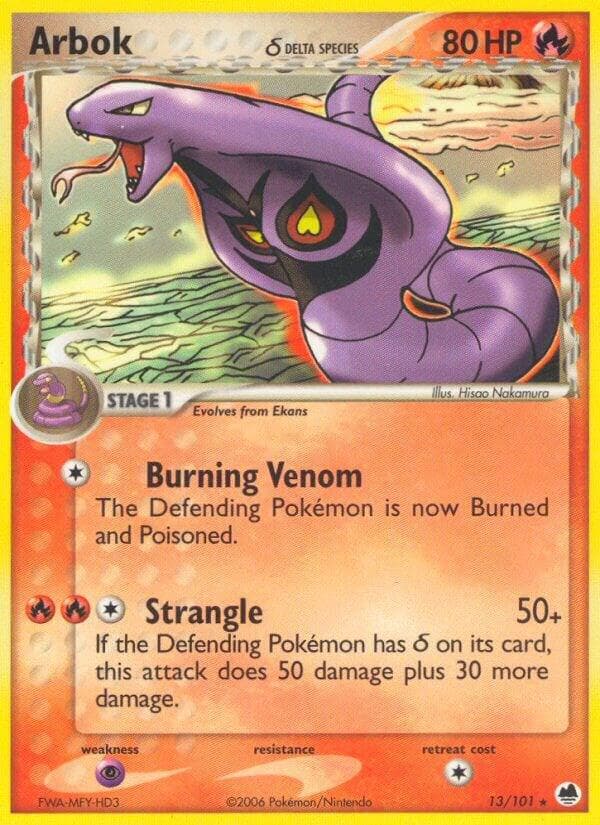 Arbok Delta Species Stage 1