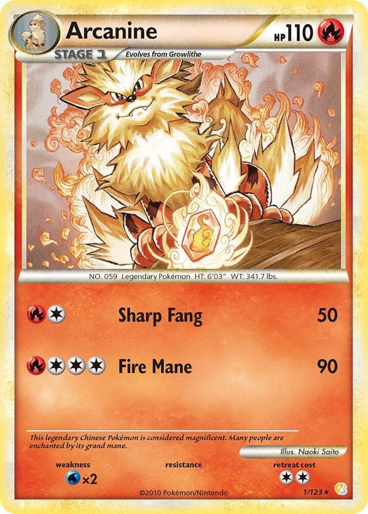 Arcanine Stage 1