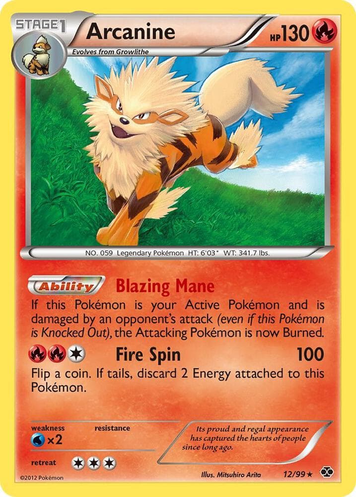 Arcanine 12 Stage 1