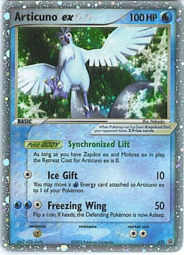 Articuno ex 032 EX Collectors Window Tins Basic