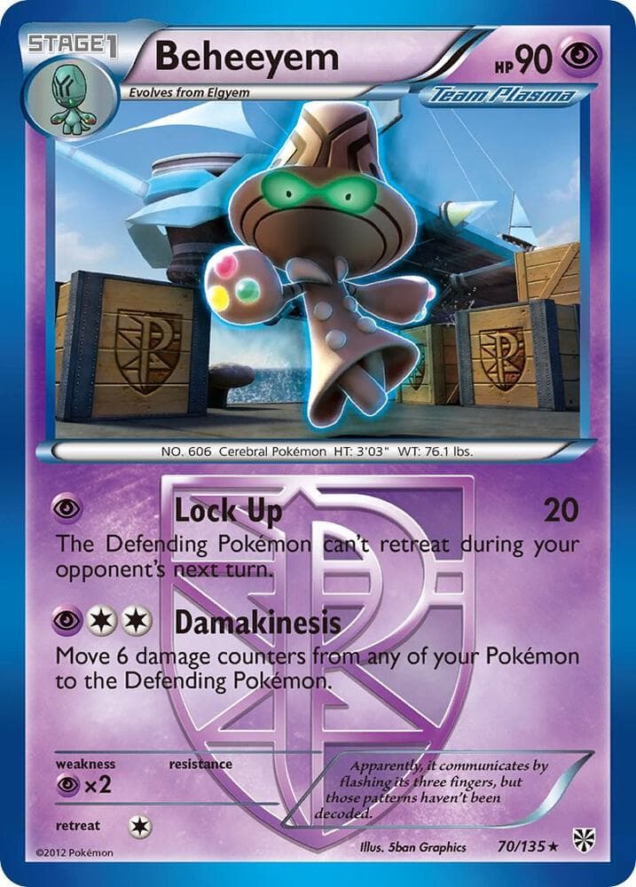 Beheeyem Team Plasma Stage 1