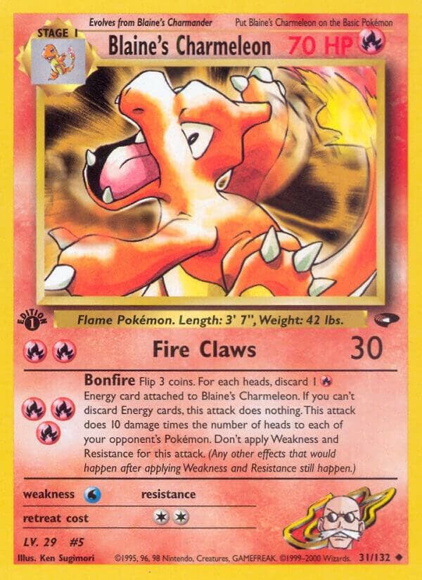 Blaine's Charmeleon Stage 1