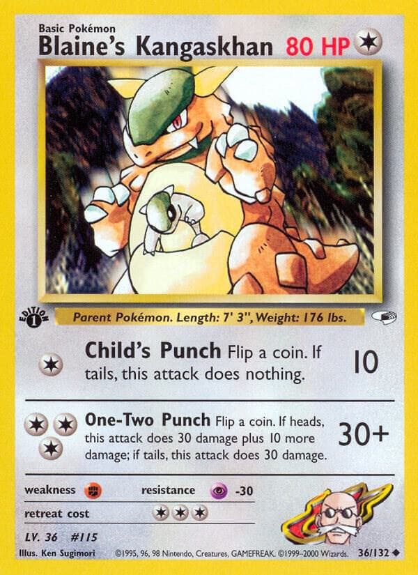 Blaine's Kangaskhan Basic
