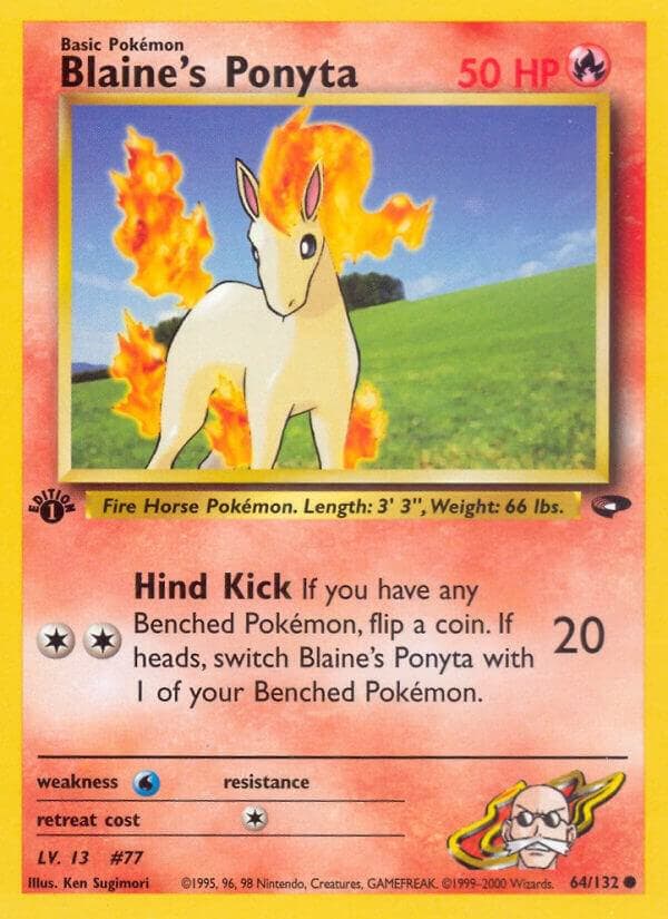 Blaine's Ponyta Basic
