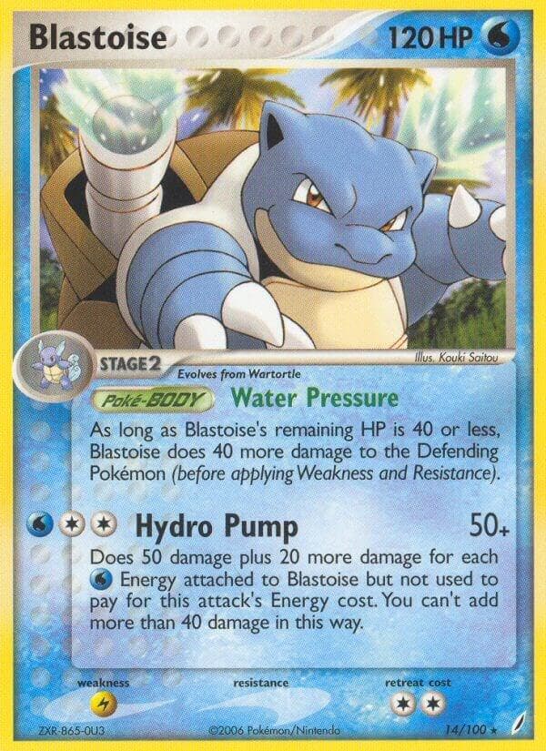 Blastoise Stage 2