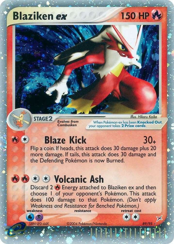Blaziken ex Stage 2