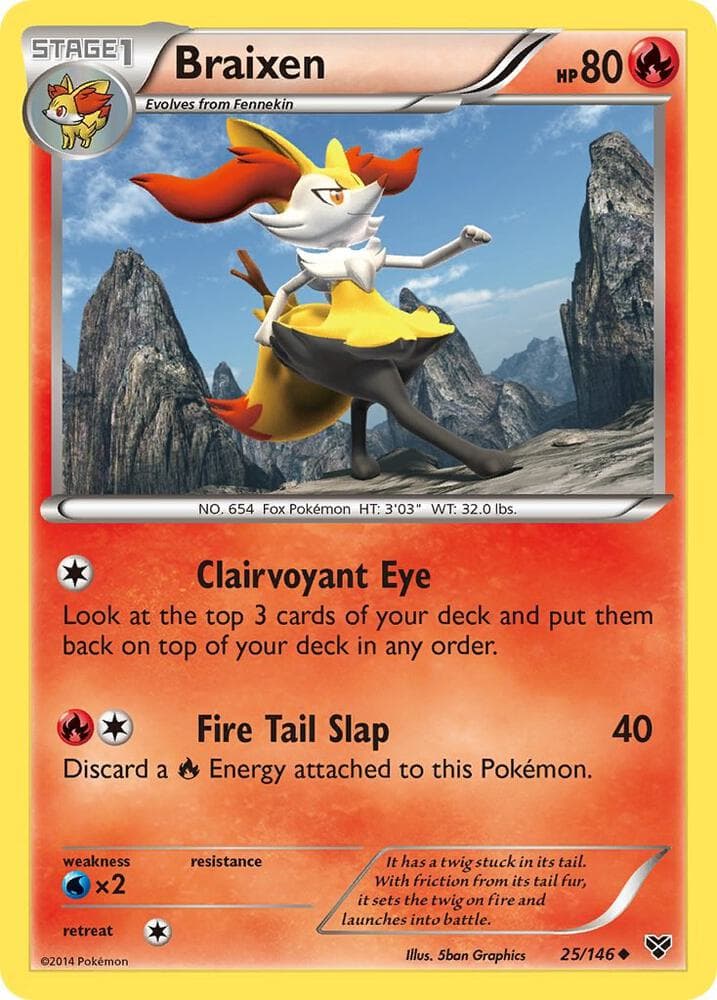 Braixen Stage 1