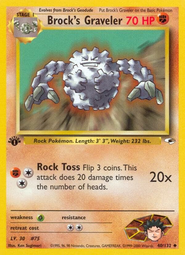 Brock's Graveler Stage 1
