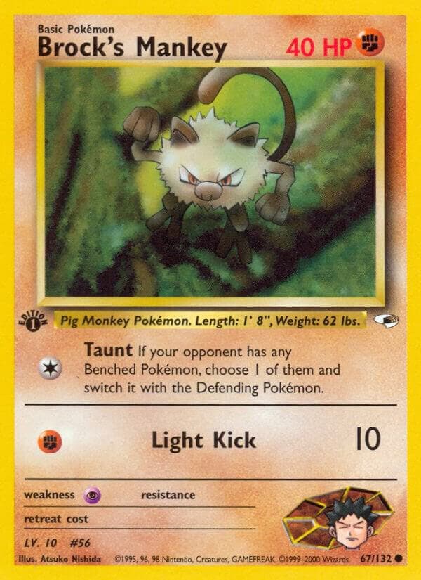 Brock's Mankey Basic