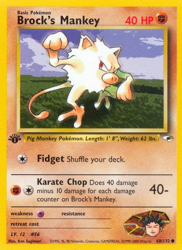 Brock's Mankey Basic