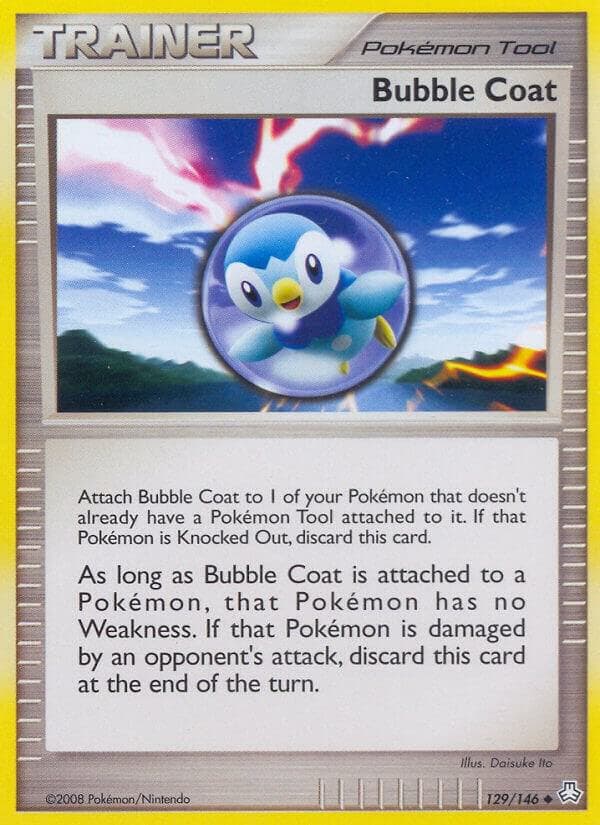 Bubble Coat Pokémon Tool