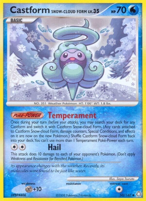 Castform Snow Cloud Form Basic