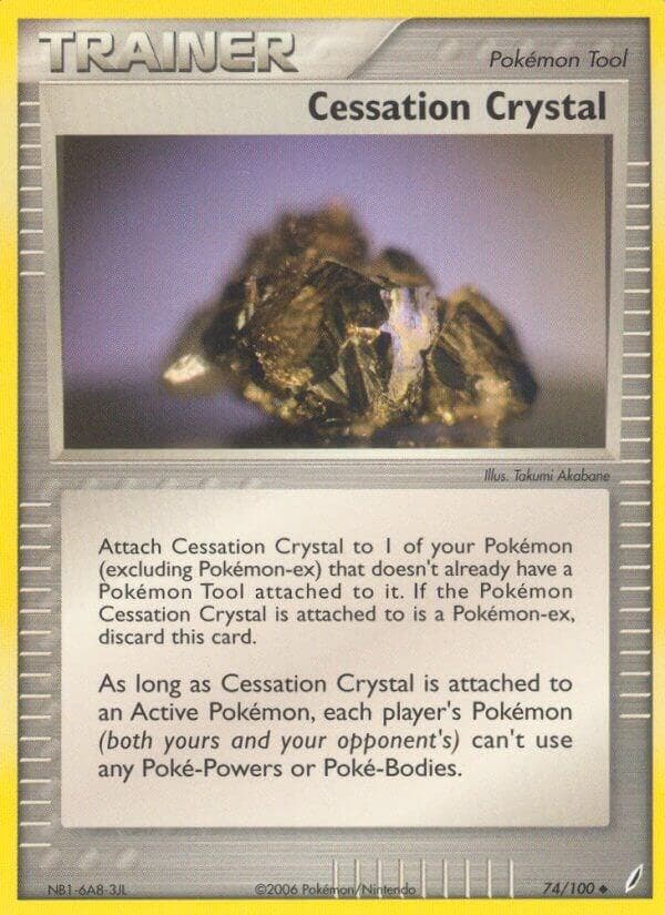 Cessation Crystal Pokémon Tool