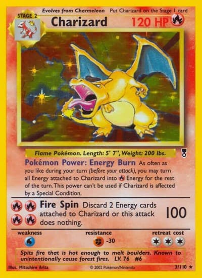 Charizard card, Legendary Collection (2002)