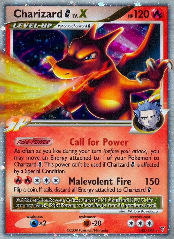 Charizard G LvX Level-Up · SP