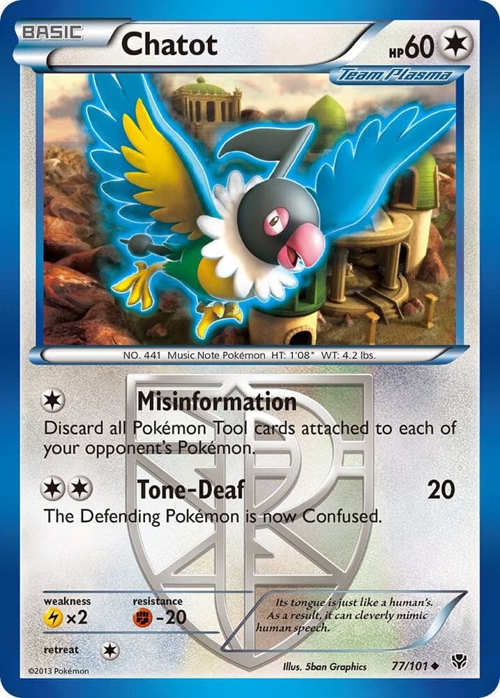 Chatot Team Plasma Basic