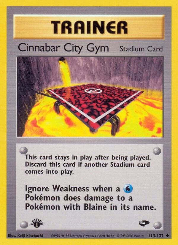 Cinnabar City Gym Stadium