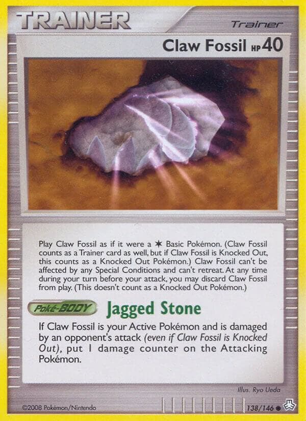 Claw Fossil Item